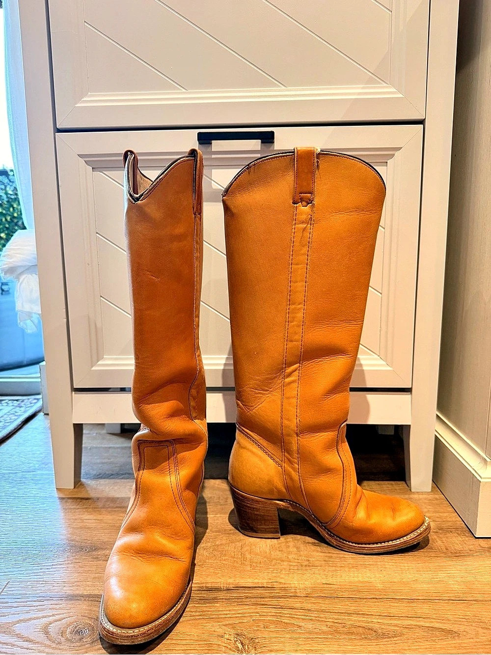 Vintage 1980 Double-H Western Cowboy Boots – Made in Canada